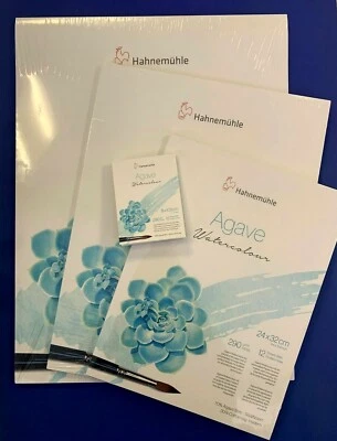 Hahnemühle Agave Watercolour Aquarellpapier 290g/m² 12 Blatt NEU