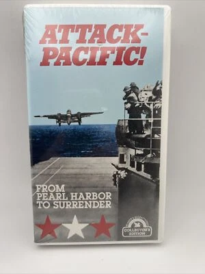 Reader's Digest Video, ATTACK- PACIFIC!  From Pearl Harbor to Surrender  NEW VHS - Image 1 of 3