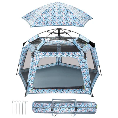 Детский манеж раскладная палатка уличная и комнатная игровая палатка для пляжа двора пикника - Изображение 1 из 4