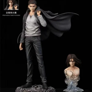 Anime Attack On Titan GK Eren Jaeger Statue Ornament Figure Model Toys Gifts - Picture 1 of 9