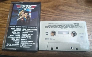 Top Gun: Original Motion Picture Soundtrack Cassette 1986 CBS Tom Cruise  - Picture 1 of 2