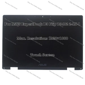 LCD Screen Touch Assembly Replacement ASUSExpertBook B3 Flip B3402FBA-M012S0 FHD - Picture 1 of 12