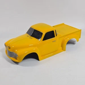 R/C Classic Chevy Yellow Truck 1/10 Scale RC Shell Only - Picture 1 of 11