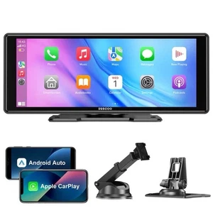TS0001 10,26" Portatile Wireless Carplay&Android Auto, Supporto Multiplo Wireless - Foto 1 di 3