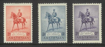 AUSTRALIA (1935 KG-V SG#156-158 Silver Jubilee) MNH SuperB Cat.Vat. £ 95.00 - Image 1 of 2