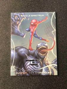 2022 UD Marvel Masterpieces Battle Spectrum Spider-Man Vs. Venom #BS-4 - Picture 1 of 2