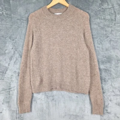 Zara Sweater Small Wool Alpaca Quiet Luxury Minimalist Cozy Preppy Pullover - Image 1 of 4