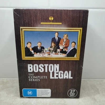 Boston Legal Complete Series DVD Box Set Season 1 2 3 4 & 5 Region 4 PAL AUS  - image 1 of 4