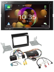 JVC DAB Lenkrad 2DIN Bluetooth USB Autoradio für Fiat Citroen Peugeot Infoadapte - Bild 1 von 12