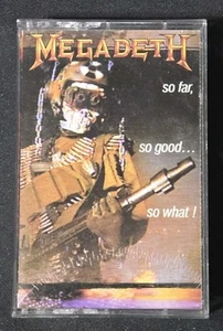 MEGADETH - SO FAR, SO GOOD ... SO WHAT! - CASSETTE / TAPE - DAVE MUSTAINE - Picture 1 of 4