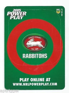 2015 NRL Power Play PHOTO FRAME (PF12) Rabbitohs - Picture 1 of 1