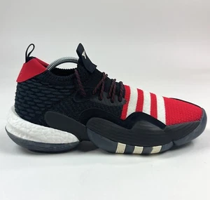 Adidas Trae Young 2 Chinese New Year Mens 10 Red Black Shoes Sneakers IF2163 - Picture 1 of 11