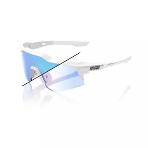 100% Speedcraft XS LE Bastille Blue Mirror Cycling Sunglasses Photochromic Lens - Bild 1 von 1