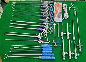 34 Pcs Laparoscopic Surgery Set 5mm/10mmx330mm Endoscopy Surgical Instruments CE - Picture 1 of 7