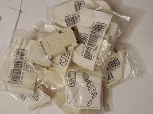Lot of 10 DELL DVI MALE to VGA Female Adapter DP/N 0J8461 06D822 New  - Picture 1 of 8