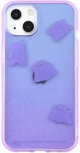 Gourmandise iPhone 13 Case 6.1 IIIIfit Clear Pokemon Ditto POKE-728C Purple