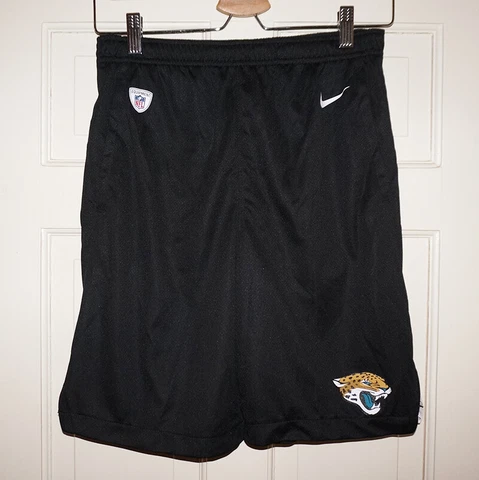 Youth Boys Nike Jacksonville Jaguars Knit Dri-FIT Shorts Cover