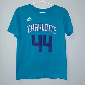Adidas Charlotte Hornets The Go To Tee-Size 8-44 Kaminsky-Frank The Tank-NBA - Picture 1 of 6