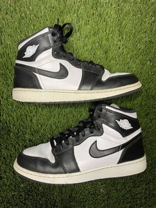 Las mejores ofertas en Jordan 1 Retro High OG Negro Blanco 2014 | eBay