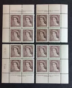 BroadviewStamps Canada #O33 MNH VF PL 2 compete set. "Karsh" QEII. CV$16 - Picture 1 of 2