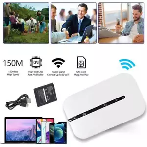 Unlocked 4G LTE Wireless WiFi Router Hotspot USB Dongle Modem Mobile Broadband - Picture 1 of 17