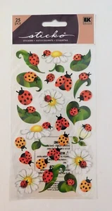 Lady Bugs Scrapbook Stickers Sticko EK Success Floral LS161 - Bild 1 von 1