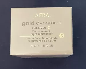 JAFRA Gold Dynamics Recover Firm + Correct Night Moisturizer 3 1.7 oz New - Picture 1 of 7