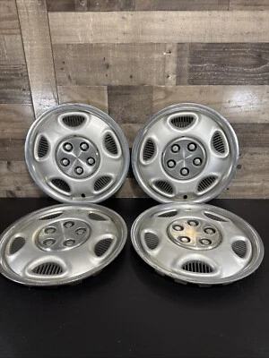 (4) Tapacubos de fábrica OEM 1991 1992 1993 Dodge Grand Caravan cubiertas de rueda 91 92 93 Foto 1 de 4