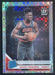2019-20 Panini Donruss Optic Bruno Fernando Rated Rookie Checkerboard #177 SP - Bild 1 von 2