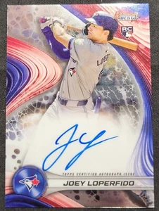 JOEY LOPERFIDO 2024 BOWMANS BEST OF 24 BASE AUTO RC #B24-JLO TORONTO BLUEJAYS SP - Picture 1 of 2