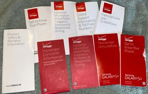 Samsung Galaxy S6 Verizon Wireless Cell Phone Manuals/Phamphlets - Afbeelding 1 van 6