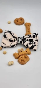 Handmade Adorable Dog Bow / Halloween inspireDogs W/Elastic Great For People Too - Picture 1 of 2