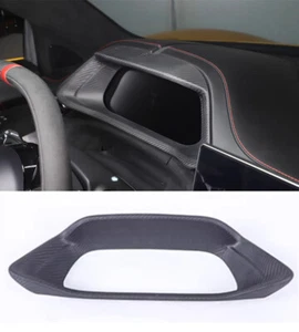Matte Real Carbon Fiber Dashboard Instrument Cover Trim For Lotus EMIRA 2021-25 - Bild 1 von 5