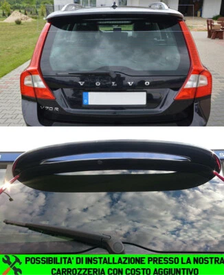 VOLVO V70 XC70 III 2007+ SPOILER SUL LUNOTTO POSTERIORE LOOK SPORTIVO - Imagen 1 de 4