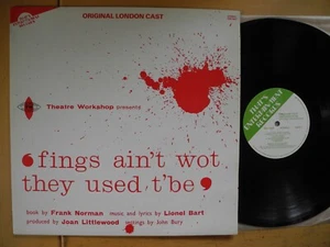 original cast LP: FINGS AIN'T WOT THEY USED T'BE UK Re Near Mint - Picture 1 of 2