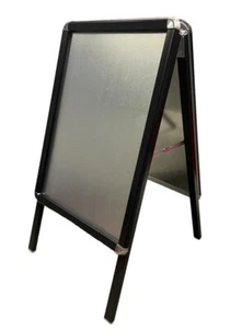 A1 A2 A-BOARD PAVEMENT SIGN POSTER SNAP FRAME DOUBLE SIDE SIGN DISPLAY STANDS - Picture 1 of 6