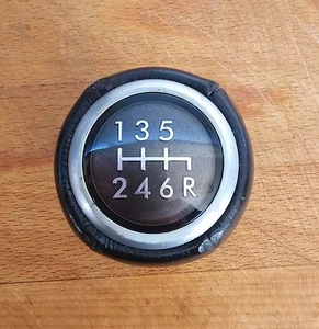 GENUINE Subaru 6 speed Manual Weighted Prodrive STI WRX Leather Gear Shift Knob - Picture 1 of 9
