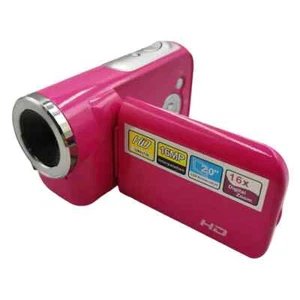 Caméscope numérique avec flash LED - Pink - 16X, 16MP, 720P, 2.0 pouces - NEUF - Photo 1 sur 1