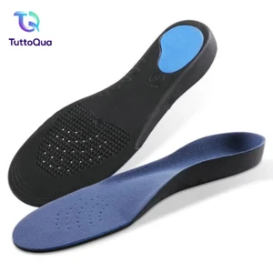 SOLETTE SOTTOPIEDE ORTOPEDICHE COMODE SUPPORTO ARCO PLANTARE SCARPE UOMO DONNA - Foto 1 di 3