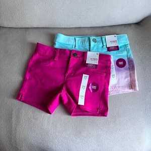 Bundle of 2 So Girls Ultimate Shortie Ultimate Stretch Shorts Blue & Pink Size 1 - Picture 1 of 4