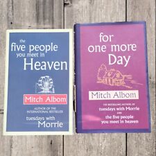 Mitch Albom X2 Medium Paperback Book Bundle 