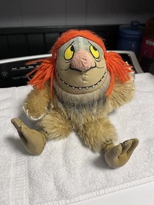 Where The Wild Things Are Plush Doll 1980 Maurice Sandek 12” - Picture 1 of 9