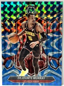 2023-24 Panini Mosaic #134 Dejounte Murray Reactive Blue (236) - Picture 1 of 2