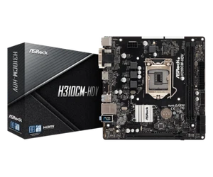 ASRock H310CM-HDV Nieuw Retail | Intel H310 | DDR4 | LGA1151 8/9th Gen | mATX - Afbeelding 1 van 5