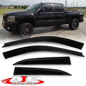 Window Visor Rain Guard For 2007-2013 GMC Yukon XL 1500 Suburban Avalanche 4DR - Picture 1 of 9