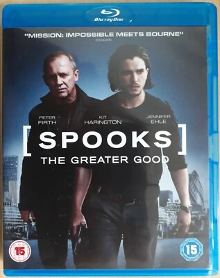 SPOOKS: THE GREATER GOOD (BLU-RAY, 2015) STARRING KIT HARINGTON  - Image 1 of 2