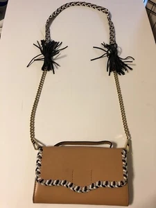 Rebecca Minkoff Womens Handbag Crossbody Leather  6 S17 Tan/camel Color - Picture 1 of 7