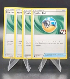 4x Feather Ball Holo Astral Radiance Play! Pokemon Prize Pack Playset Series 3 - Picture 1 of 1