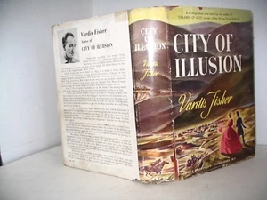 City of Illusion A Novel by Vardis Fisher First Edition hardback in dust jacket - Imagen 1 de 1