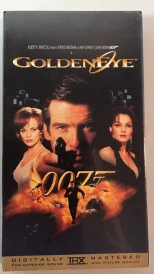 Golden Eye 007 James Bond VHS NEW. Sealed. Pierce Brosnan. Foto 1 de 4